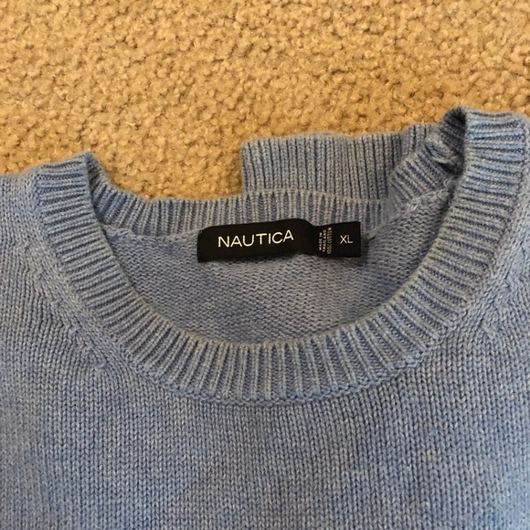 Men’s Nautica Heavy Weight Sweater Sz.XL Clean - Picture 3 of 3